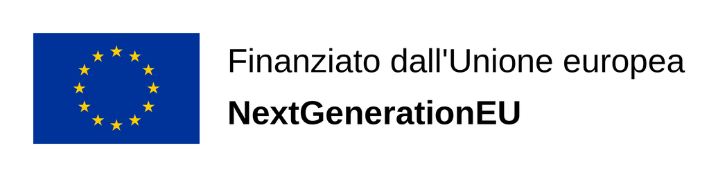 Emblema dell'Unione europea – Finanziato dall'Unione europea – NextGenerationEU